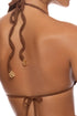Luli Fama Cosita Buena Zig Zag Knotted Cut Out Triangle Top